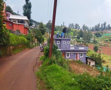 11 cents residential plot for sale  in elk hill near rose garden ooty