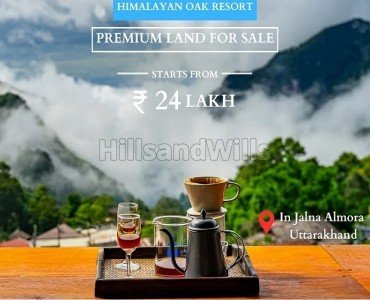 300 sq.yards - 600 sq.yards residential plot for sale  in jalna, almora near nainital