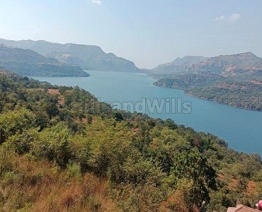 1 acres  dam view land for sale in mulshi lonavala