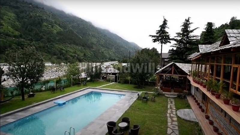 ₹2.70 Cr | 20000 sq. ft resort for lease in raison kullu-manali along with 109000 sq.ft. land