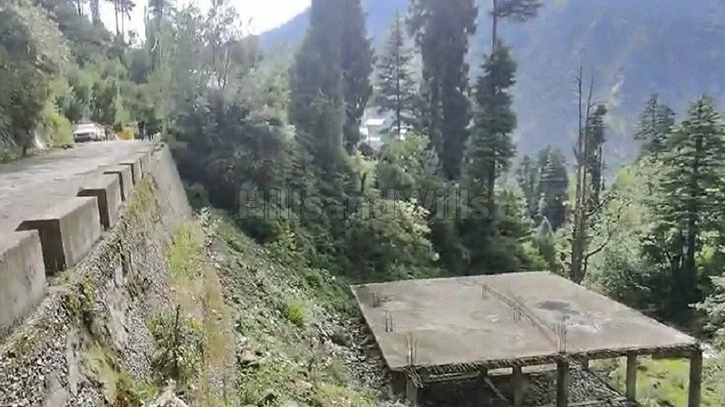 ₹2.10 Cr | 23.5 biswa commerical land for sale  opposite to sajla water falls kullu-manali