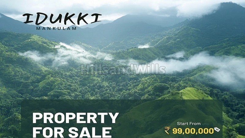 ₹99 Lac | 100 cents cardamom estate for sale  in mankulam idukki