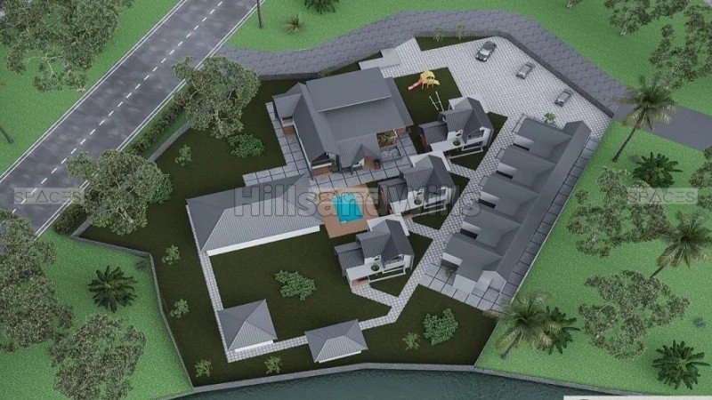 ₹2.40 Cr | 9bhk  villa amidst coffee plantation for sale  in madikeri coorg