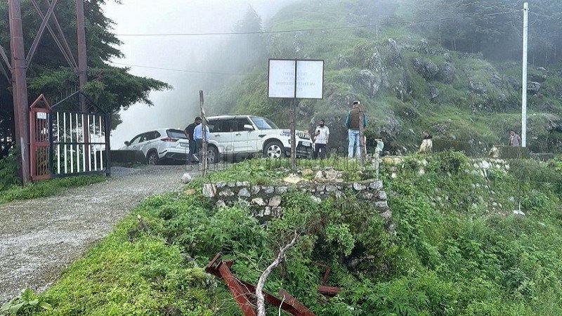 ₹96 Lac | 200 sq.yards  himalayan view residential plots for sale in dhanaulti mussoorie